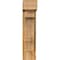 Ekena Millwork Balboa Block Rough Sawn Bracket w/ Offset Brace, Western Red Cedar, 6"W x 14"D x 26"H BKT0604X14X26BOA05RWR - alternate 2